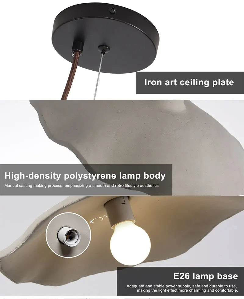 Nordic Cement Pendant Chandelier