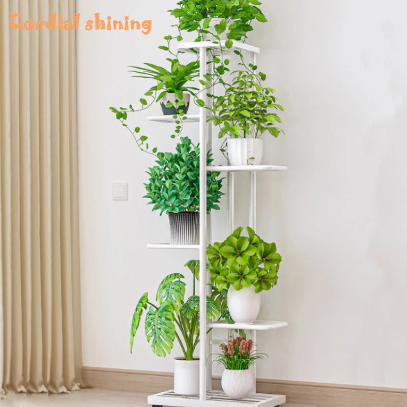 Tiered Iron Plant Stand