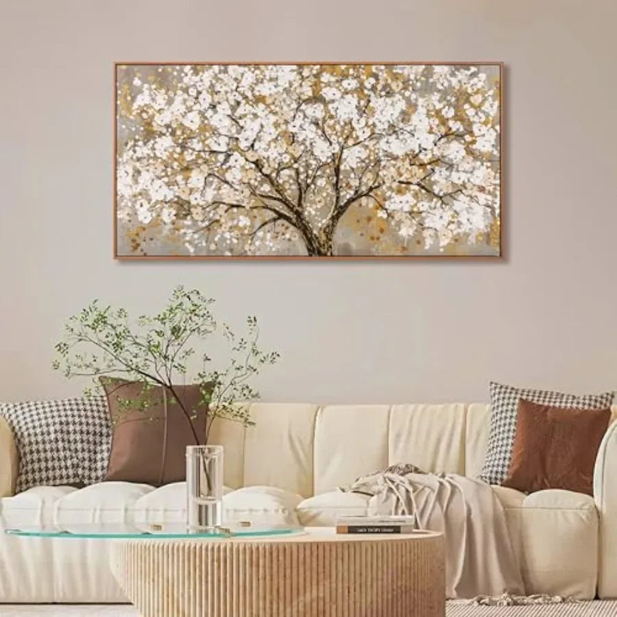 Modern Gold Canvas Wall Art