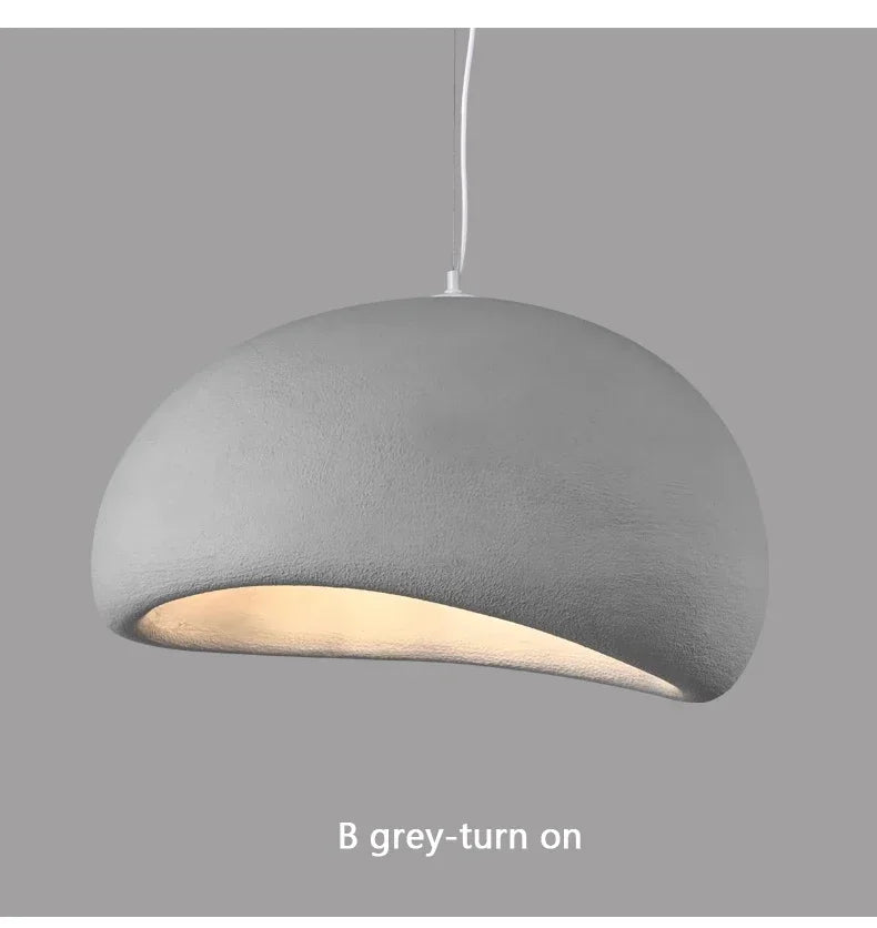 Wabi-Sabi Paper Pendant Chandelier