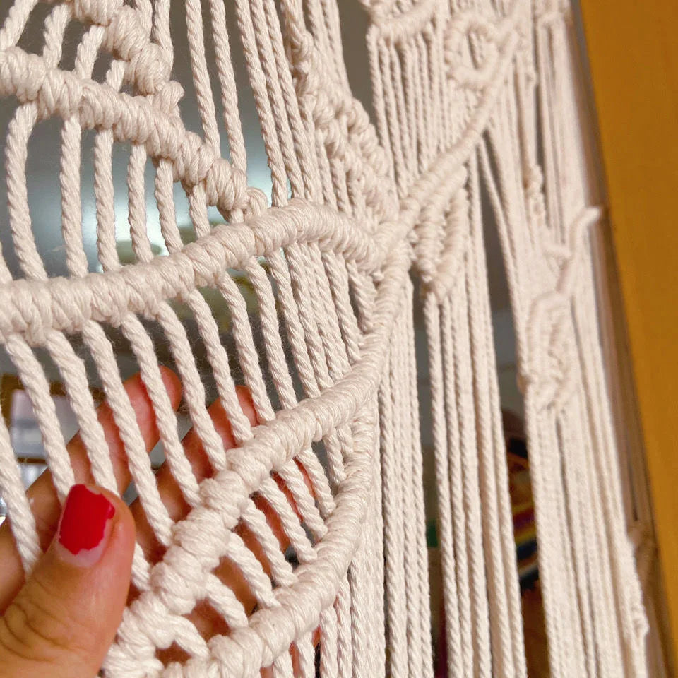 Macrame Door Curtain