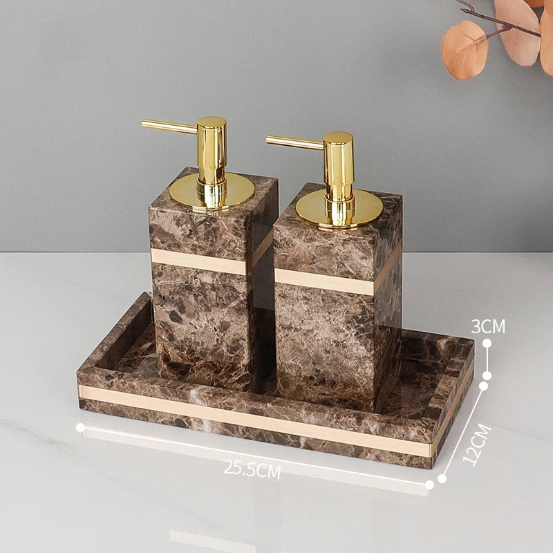 Emperador Dark Marble Set