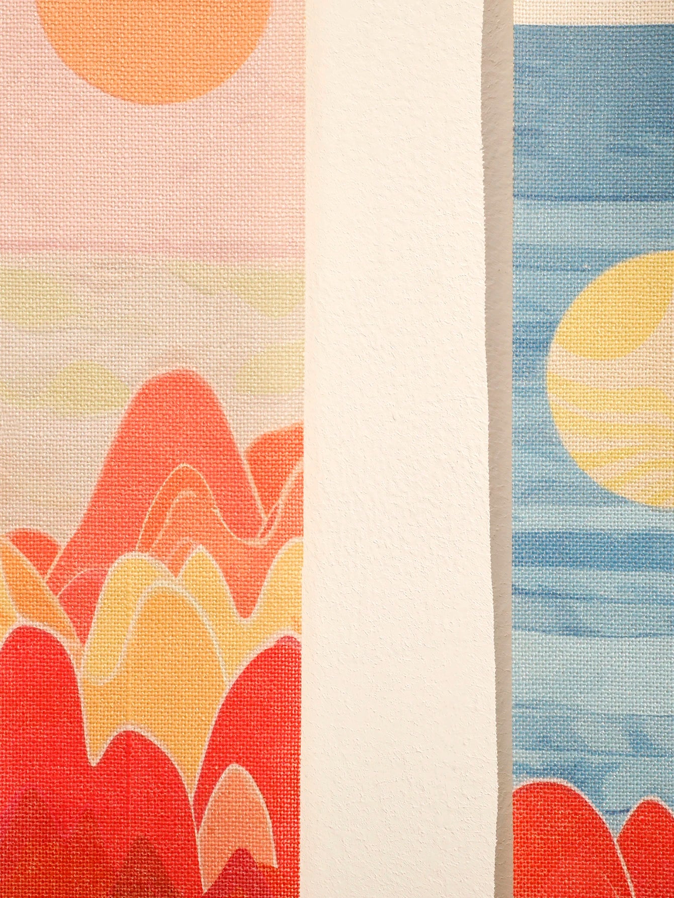 Sunset Macrame Tapestry