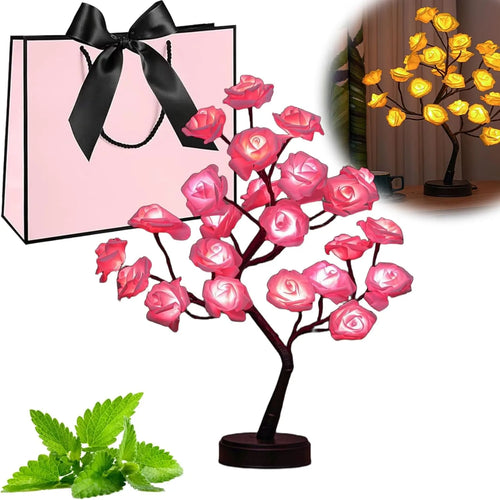 Color-Changing Rose Tree Lamp