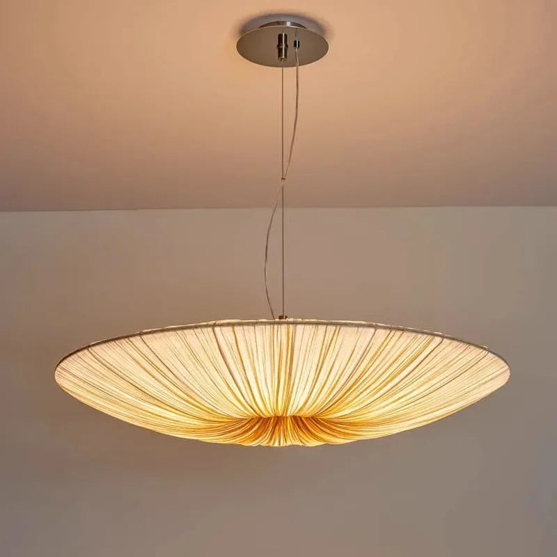 Wabi-Sabi Fabric Pendant Chandelier