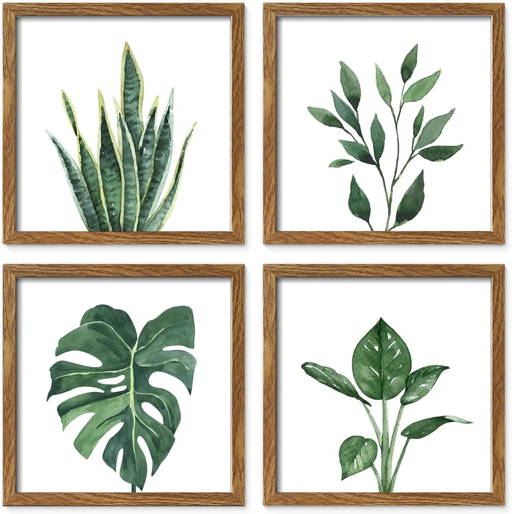 Farmhouse Sage Green Canvas Wall Art