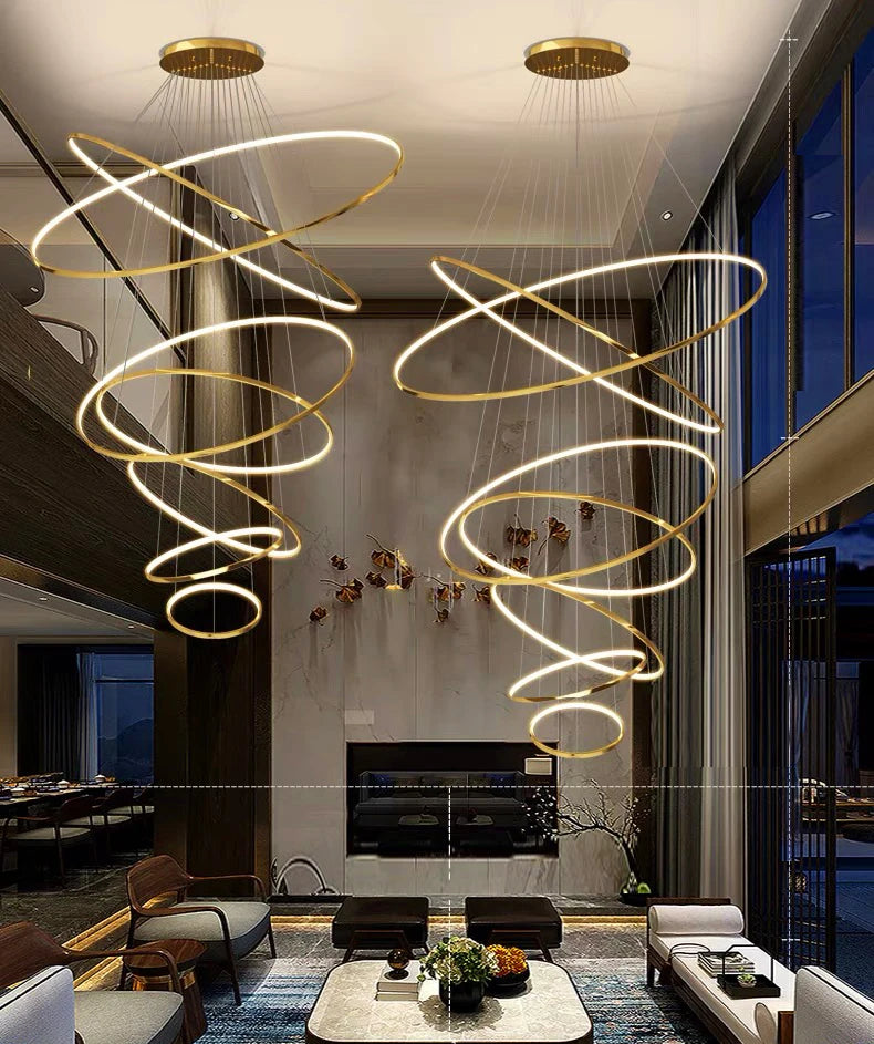 Nordic Acrylic Pendant Chandelier