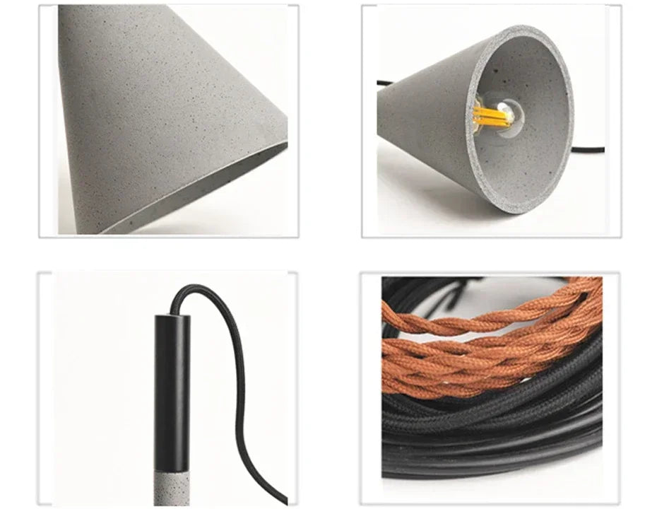 Nordic Cement Pendant Lamp