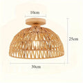 Wabi-Sabi Bamboo Ceiling Light