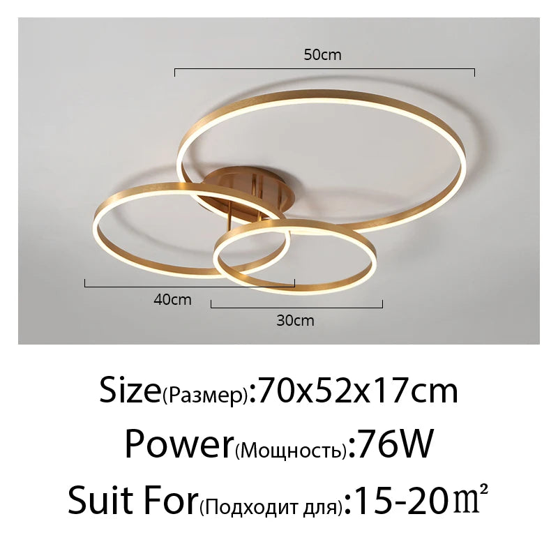 Nordic Acrylic Chandelier