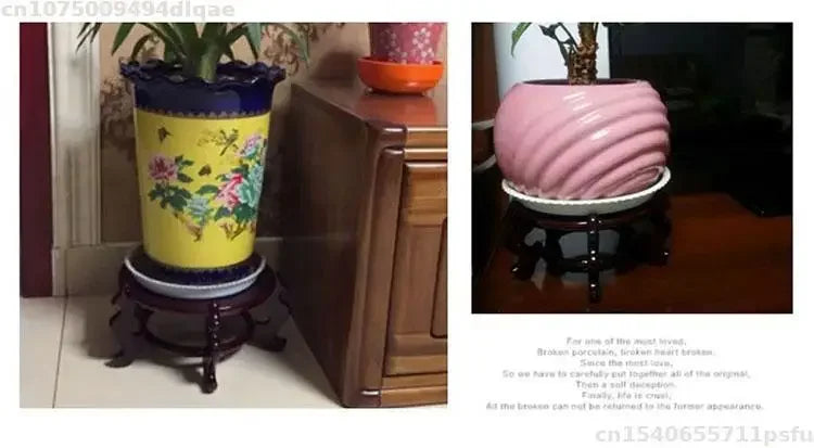 Wood Plant Stand