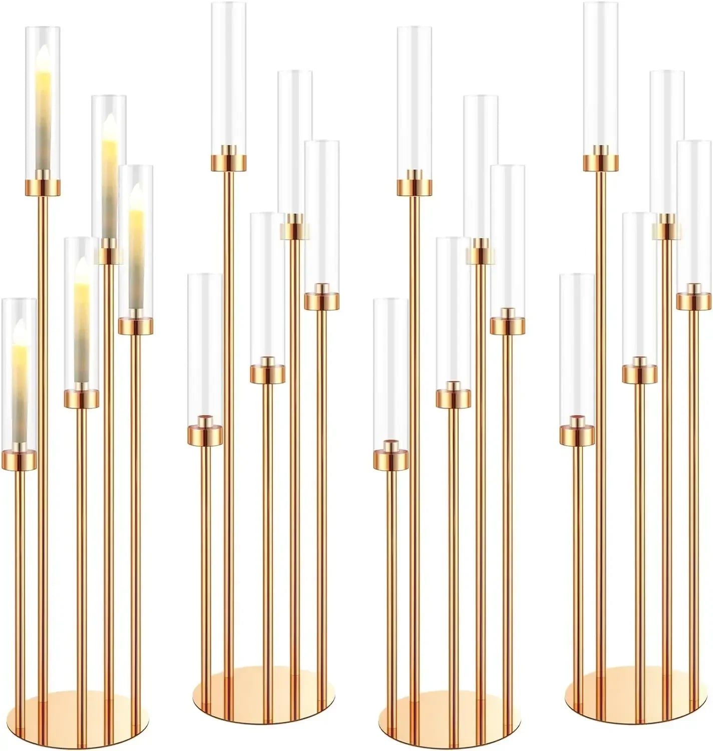 Tall Gold Candelabra