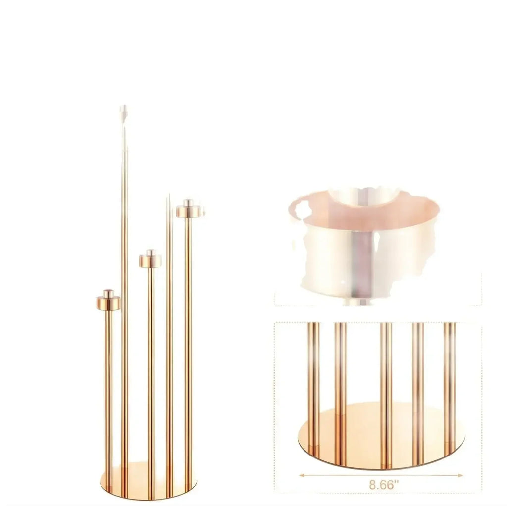 Tall Gold Candelabra