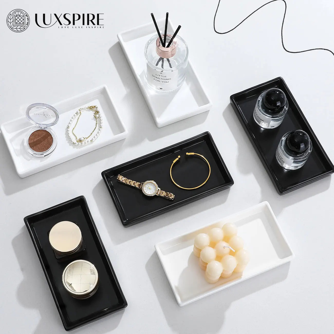 Minimalist Ceramic Vanity Tray