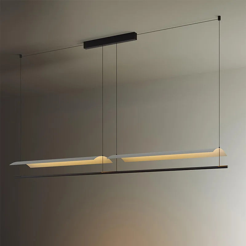 Wabi-Sabi Acrylic Linear Pendant Light