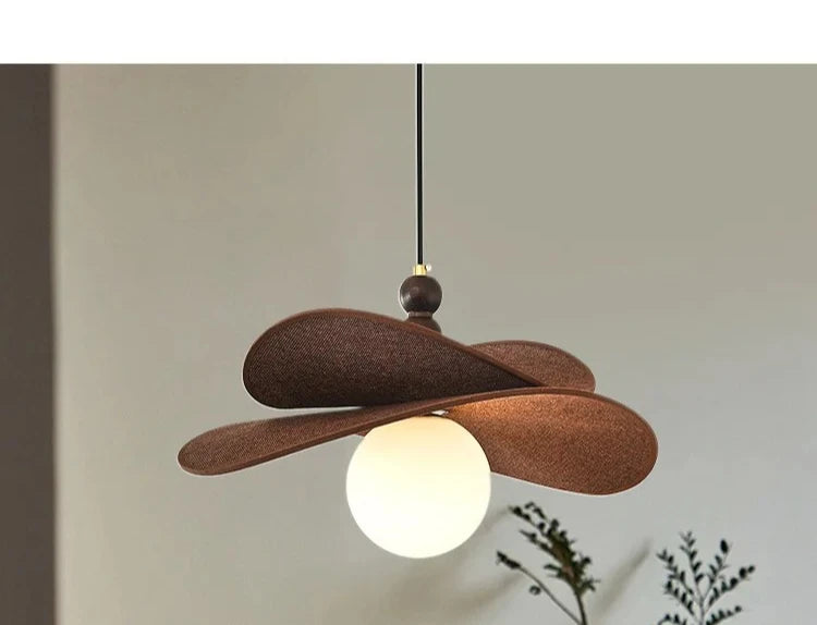 Wabi-Sabi Fabric Pendant Chandelier