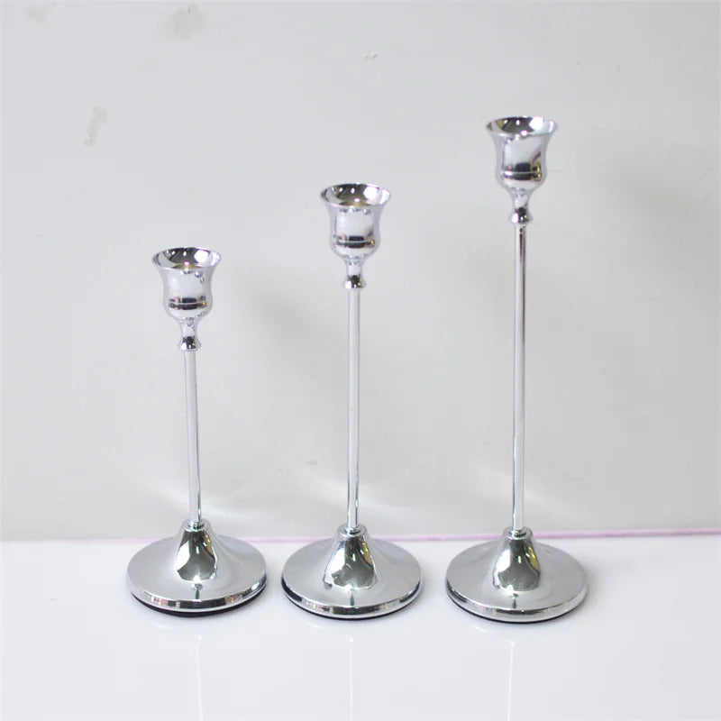 Brass Candlestick (3-Piece Set)