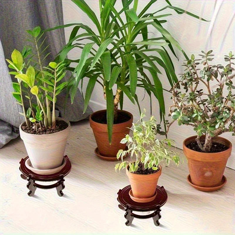 Wood Plant Stand