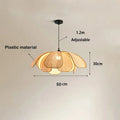 Nordic Rattan Pendant Chandelier
