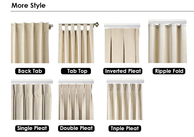 Japandi Tulle Sheer Curtains