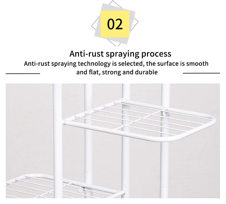 Tiered Iron Plant Stand