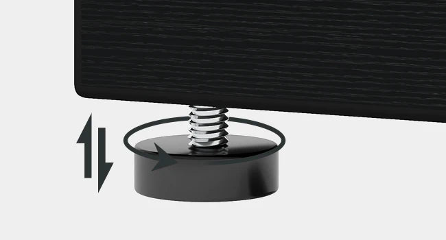 C-Shaped Sofa Side Table