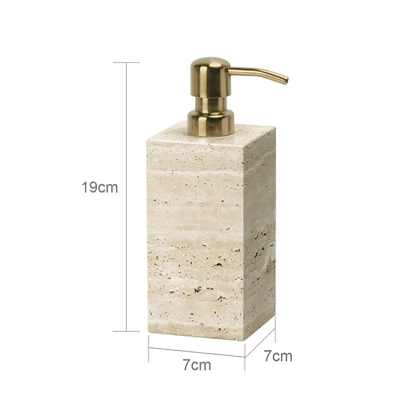 Travertine Bathroom Set