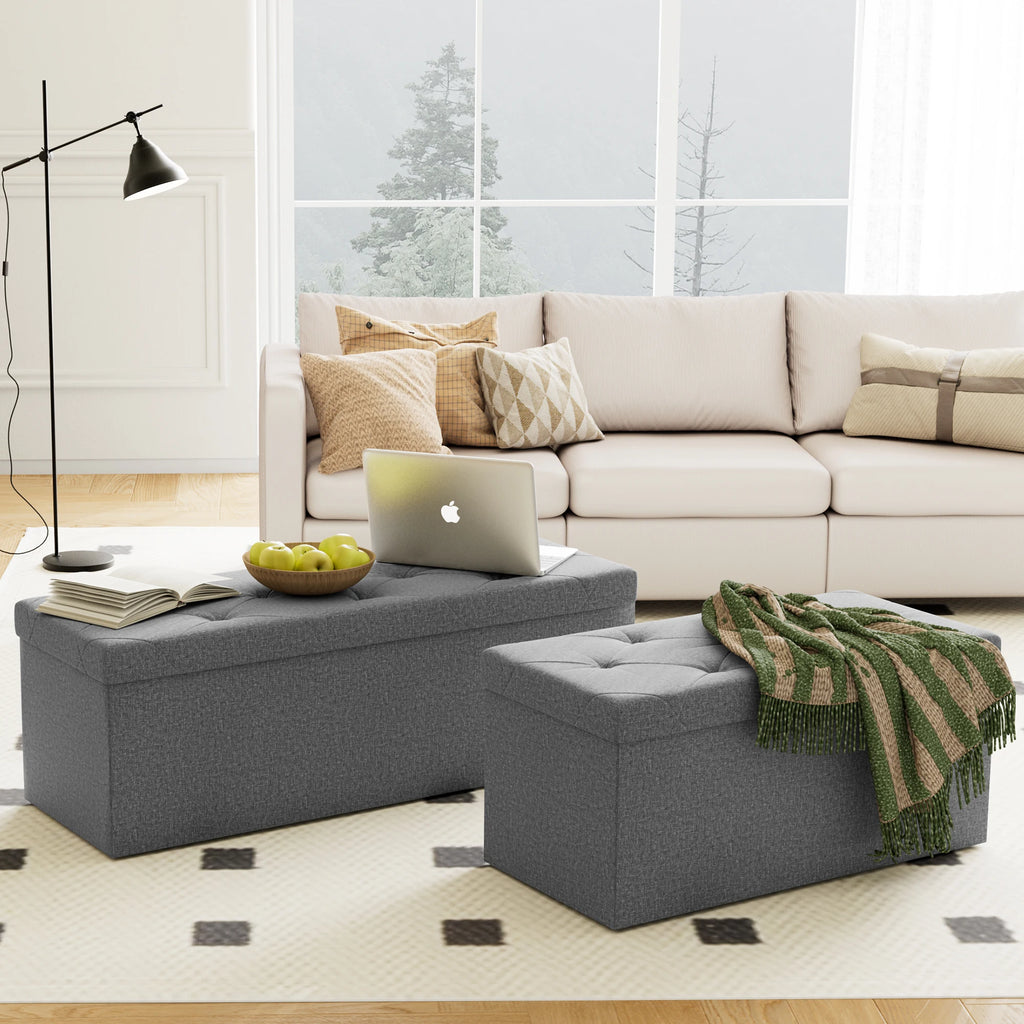 Storage Ottoman Footstool