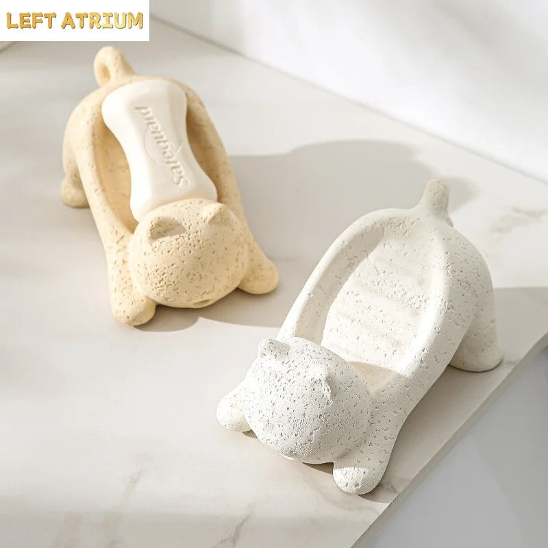 Travertine Soap Dish