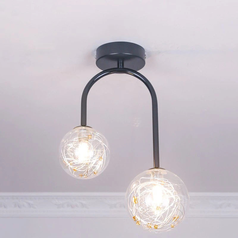 Nordic Glass Ceiling Light