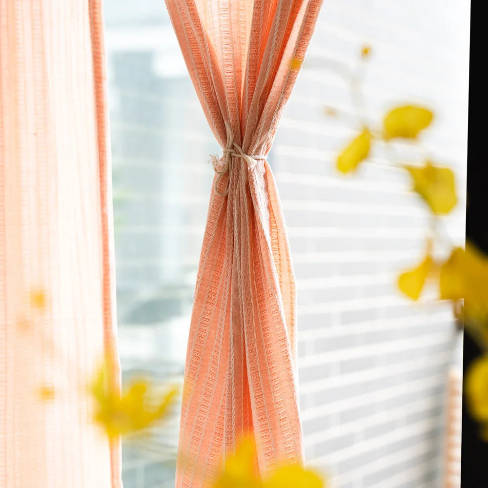 Japanese Cotton-Linen Curtains