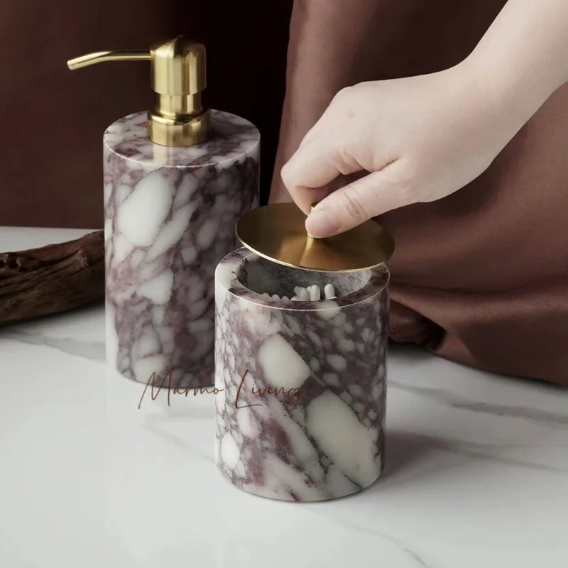 Calacatta Viola Bath Set