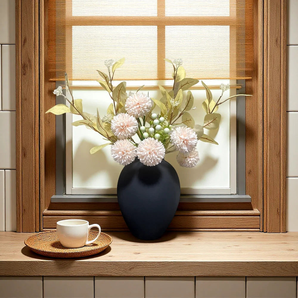 Wabi-Sabi Metal Vase