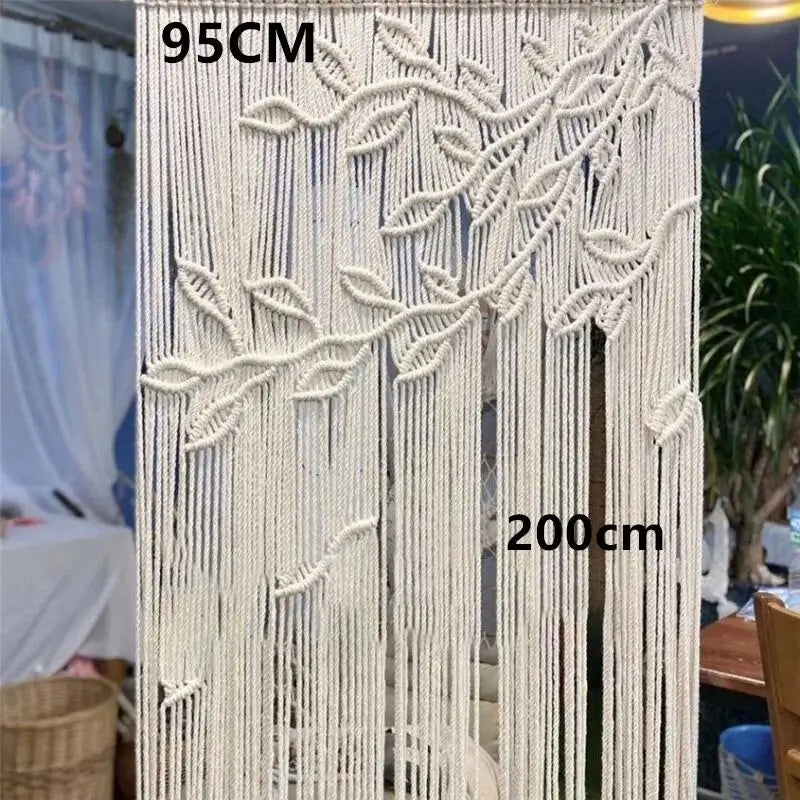Macrame Door Curtain