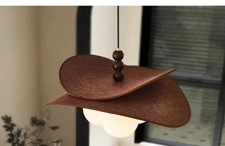 Wabi-Sabi Fabric Pendant Chandelier
