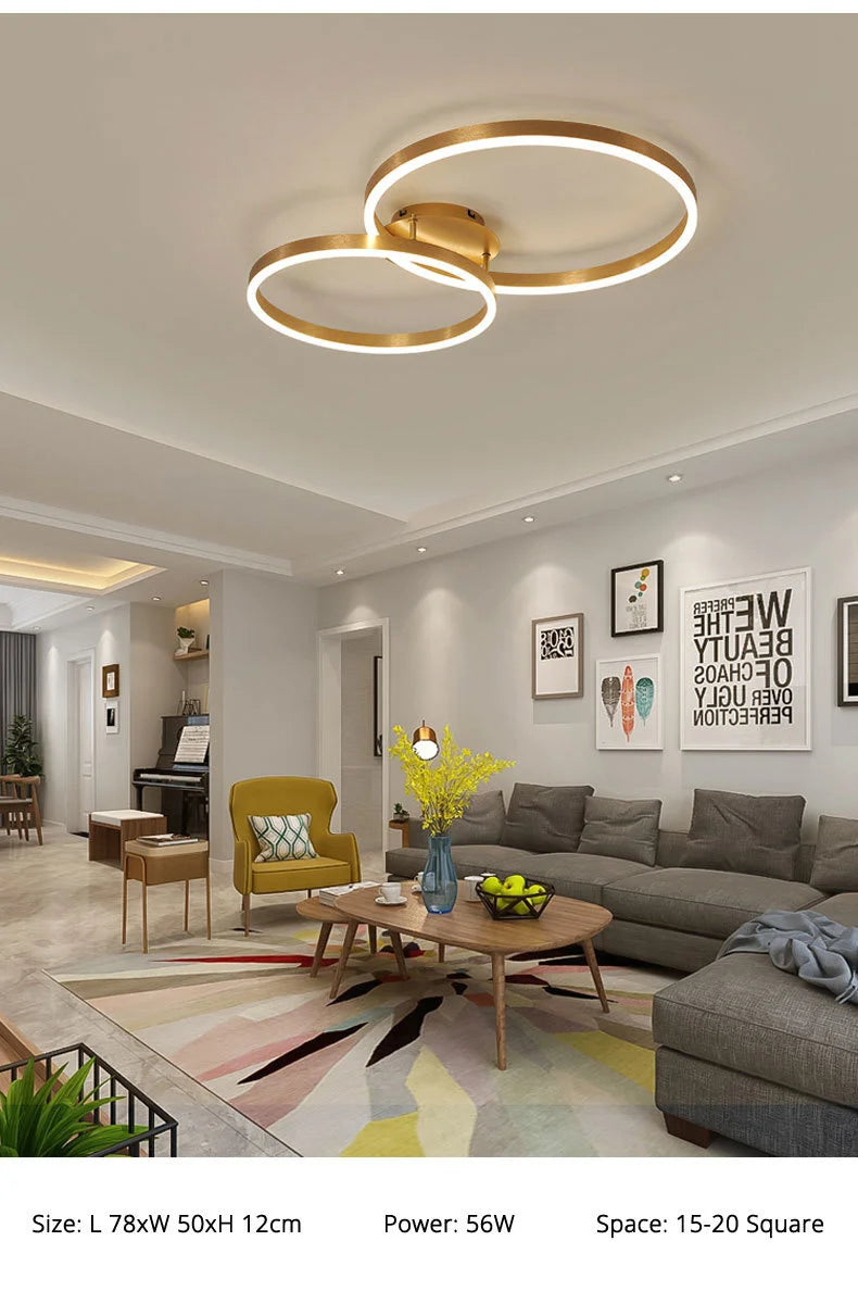 Nordic Acrylic Chandelier