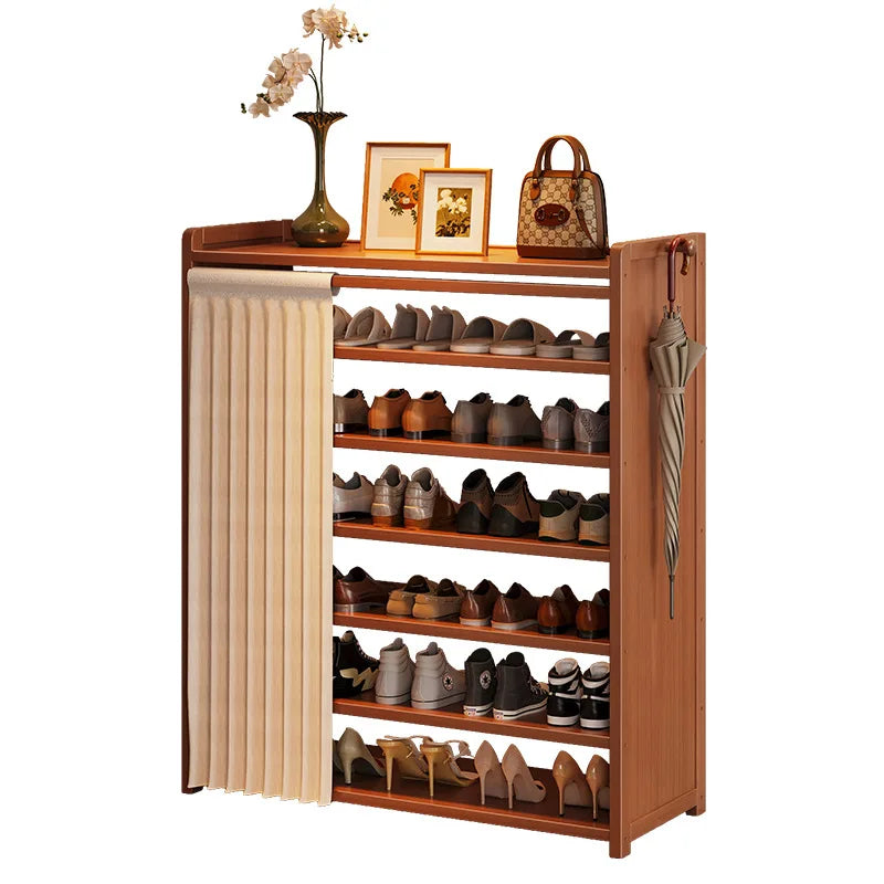 Bamboo Shoe Storage Cabinet