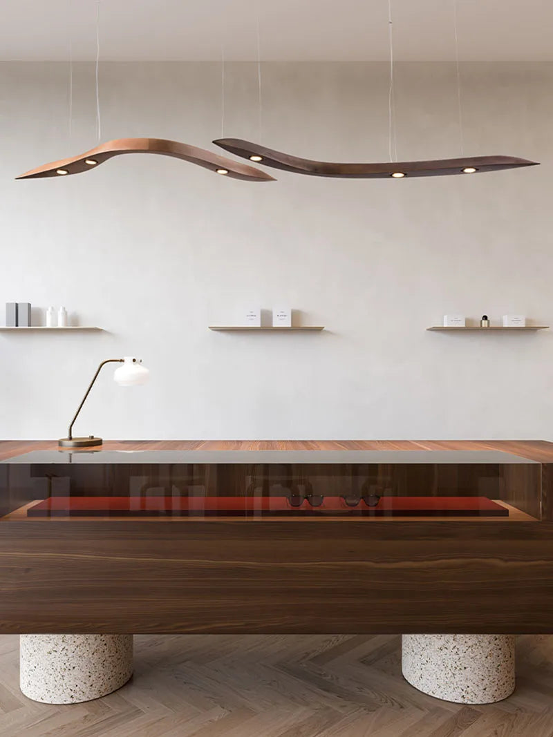 Modern Wood Pendant Lamp