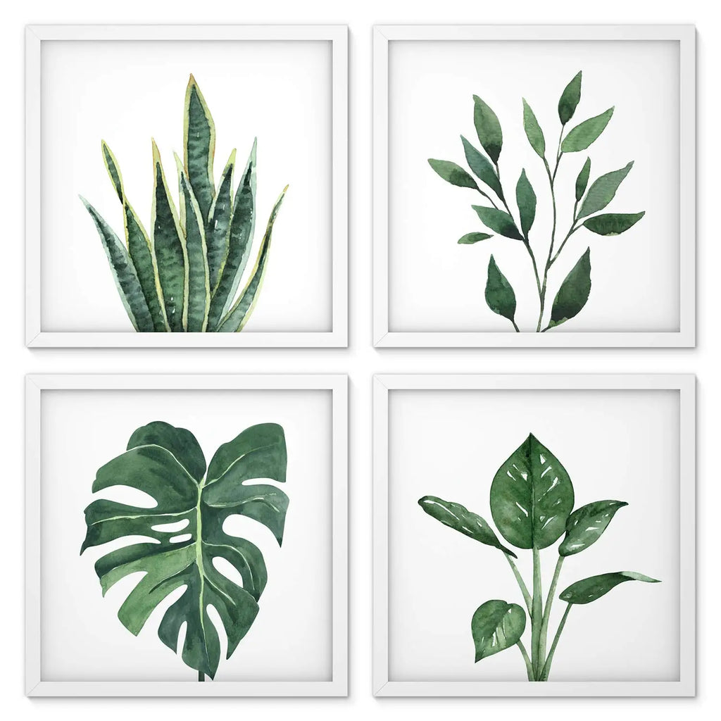 Farmhouse Sage Green Canvas Wall Art