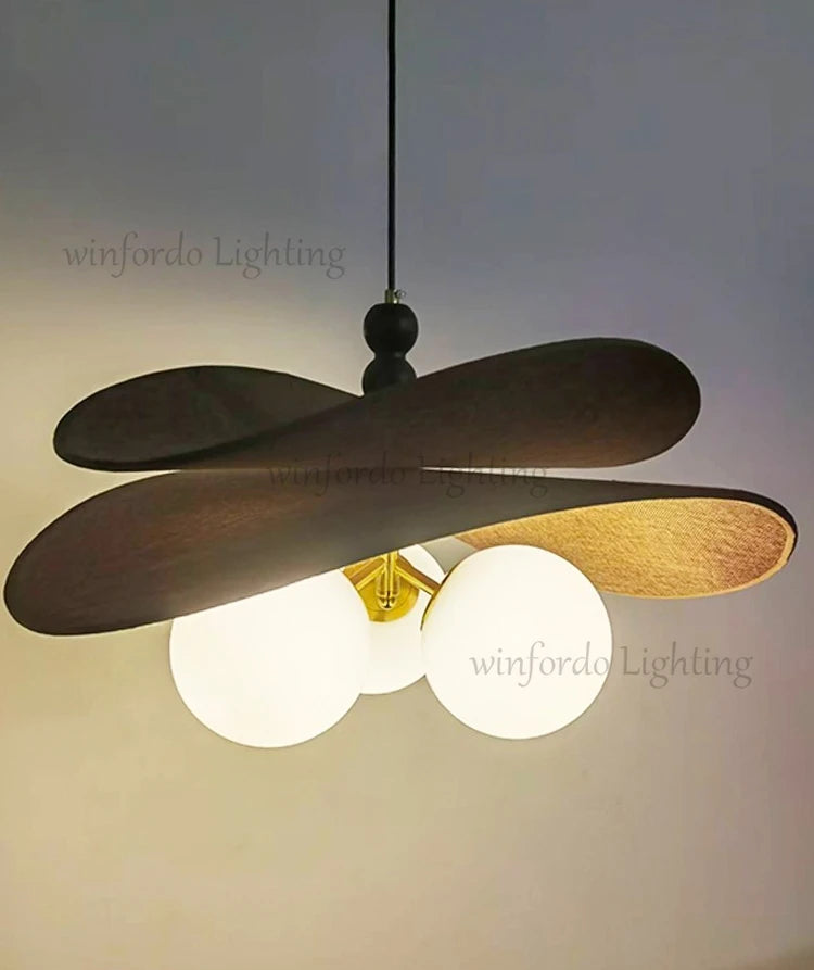 Wabi-Sabi Fabric Pendant Chandelier