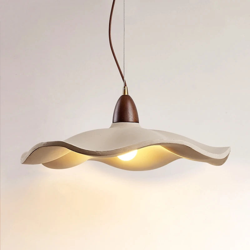 Wabi-Sabi Wood Pendant Chandelier