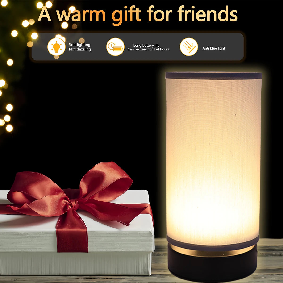 Fabric Shade Desk Lamp