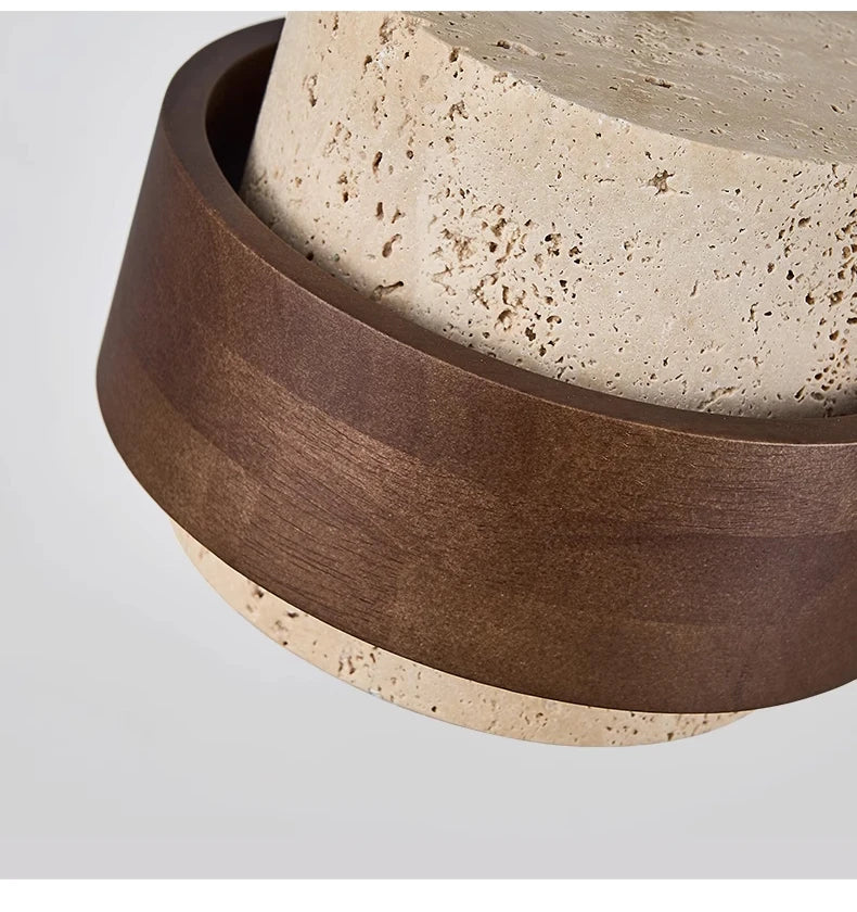 Wabi-Sabi Stone Pendant Chandelier