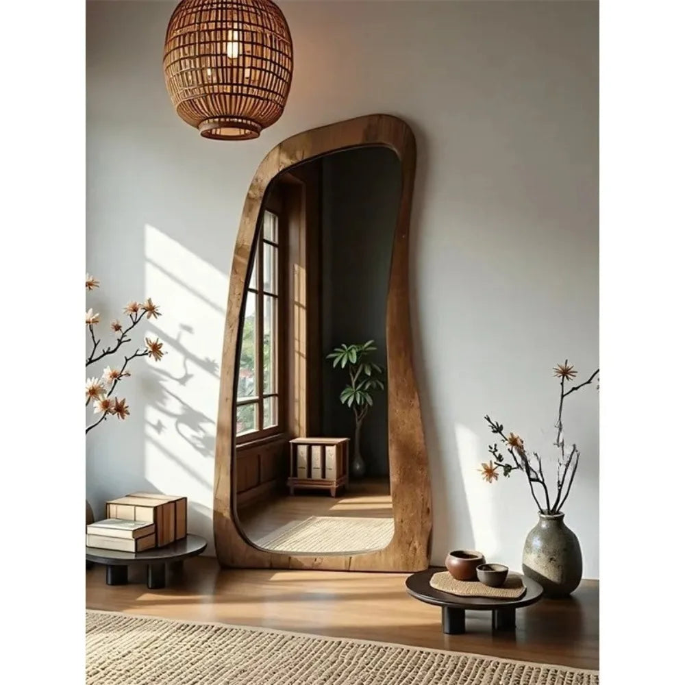Irregular Full-Length Wall Mirror