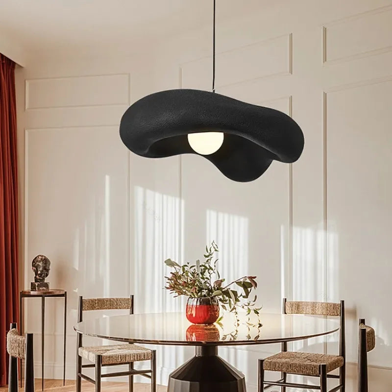 Wabi-Sabi Glass Arc Pendant Lamp