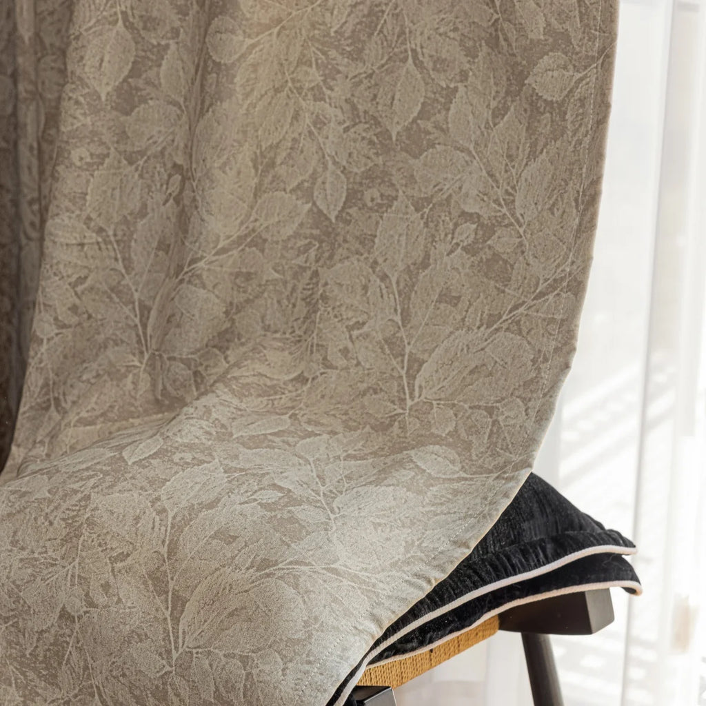 French Chenille Blackout Curtains