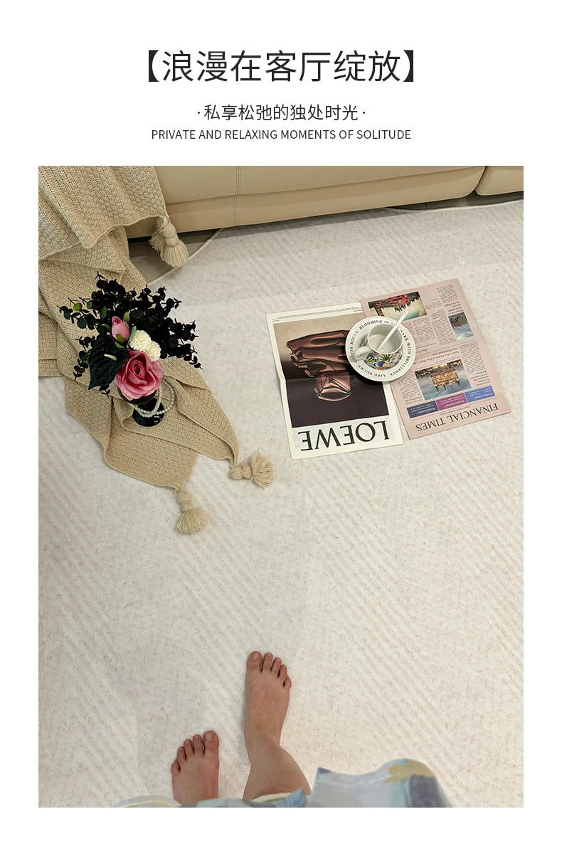 Washable Plush Area Rug