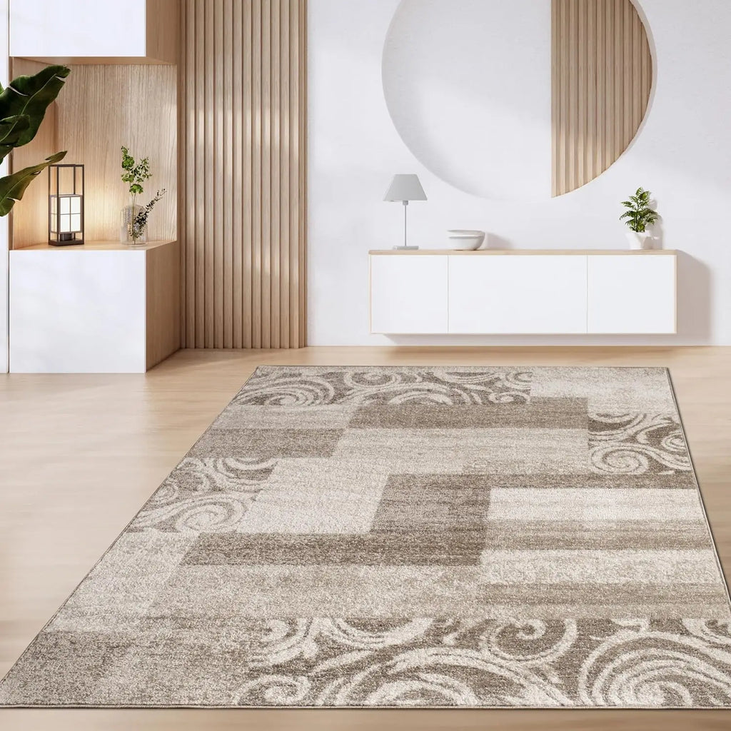 Boho Geometric Area Rug