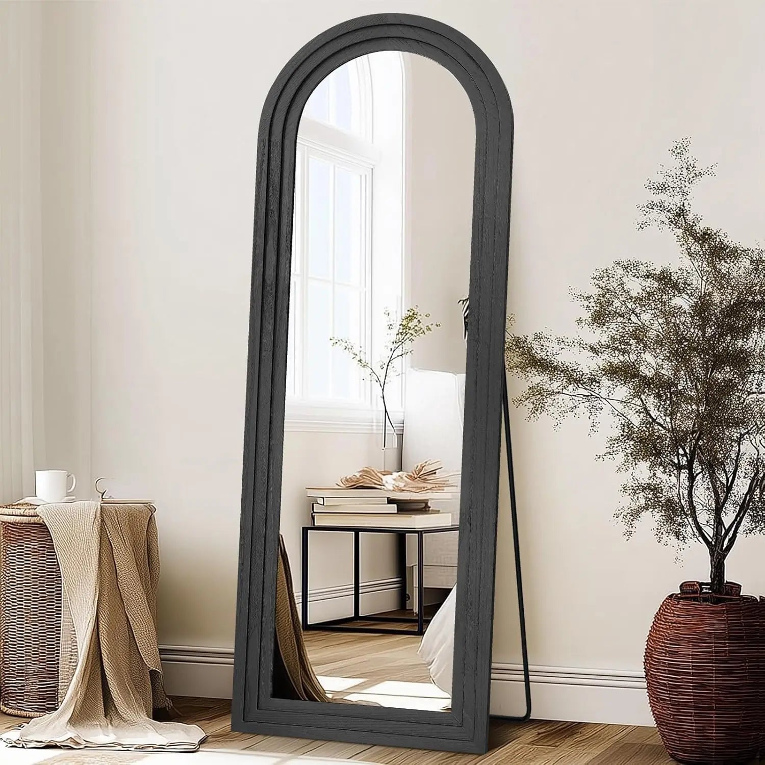 Arched Full-Length Wall Mirror