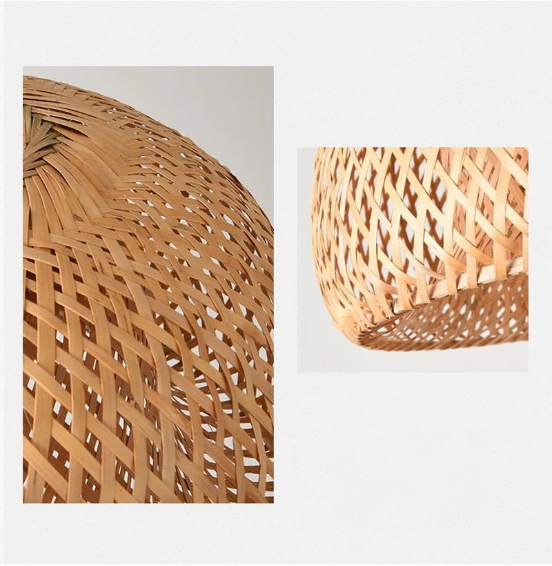 Japanese Bamboo Pendant Lamp